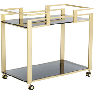 Avondale Black / Gold Bar Cart